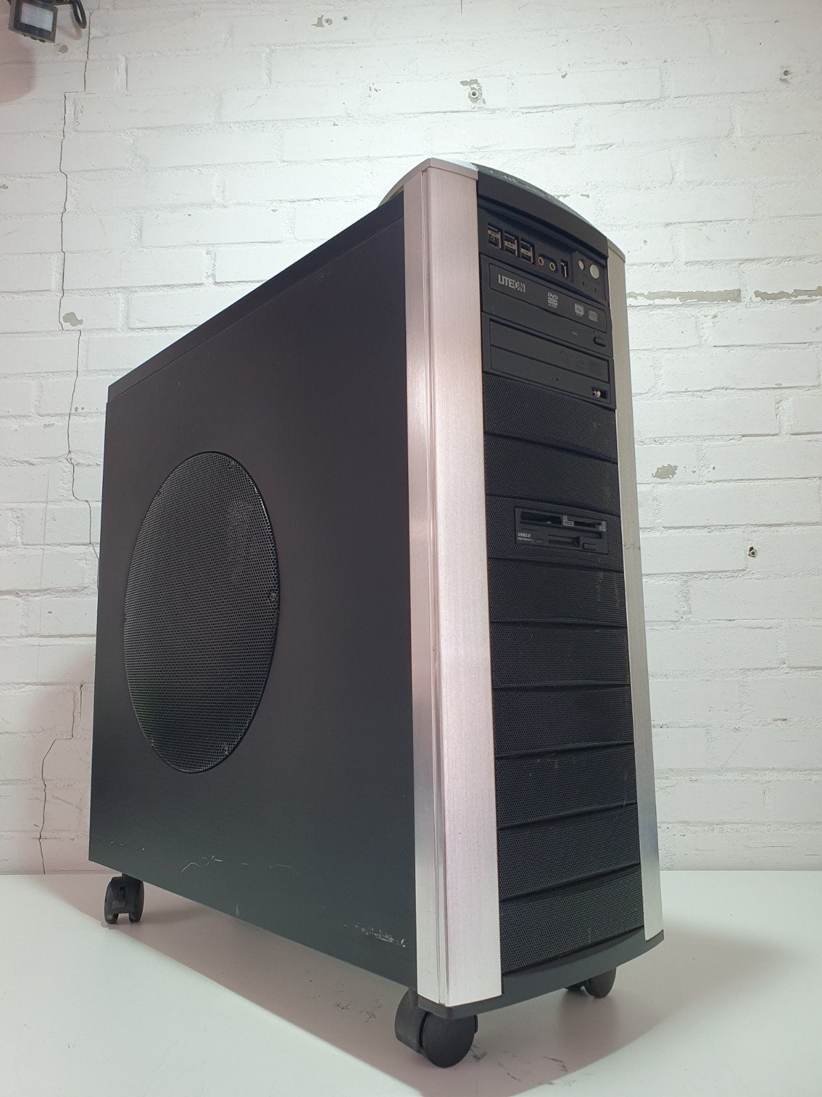 Cooler Master Stacker Big Tower + 570W PSU + DVD brander, Gebruikt, ., Ophalen of Verzenden, .