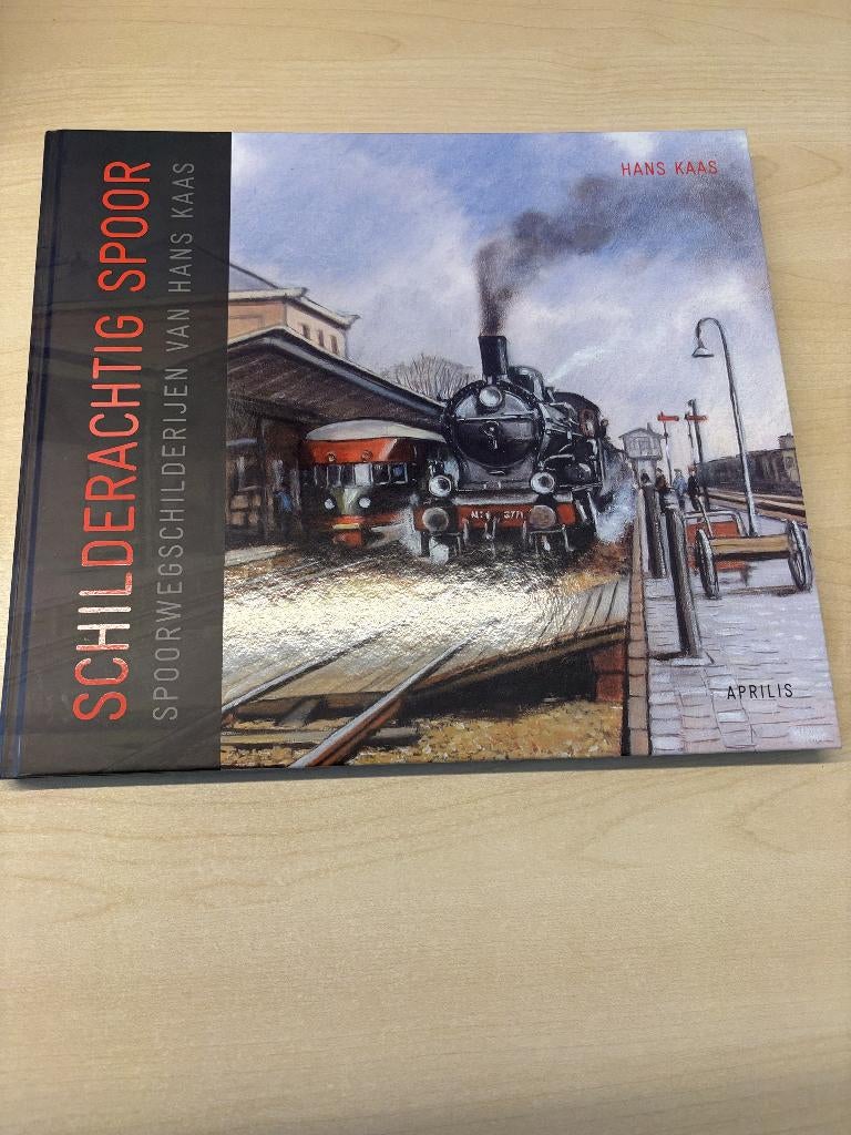 boek Schilderachtig spoor Hans Kaas, Ophalen of Verzenden, Zo goed als nieuw, Hans Kaas, Trein