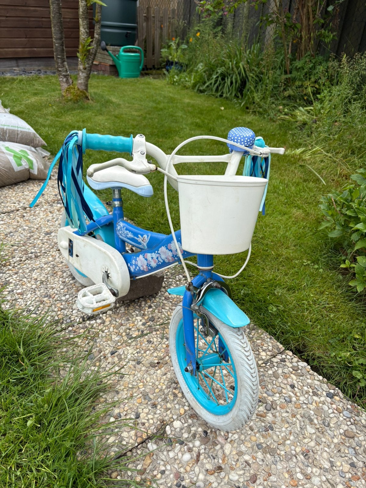 Frozen 12 inch kinderfiets rijklaar, Ophalen, Minder dan 16 inch