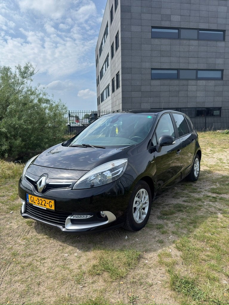 Renault Scénic 1.2 TCE 85KW 2015, Euro 5, Stof, 4 cilinders, Zwart