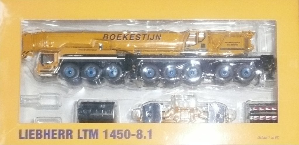 1:87 IMC Boekestijn Liebherr LTM 1450-8.1, Ophalen of Verzenden, Nieuw, Hijskraan, Tractor of Landbouw, Overige merken