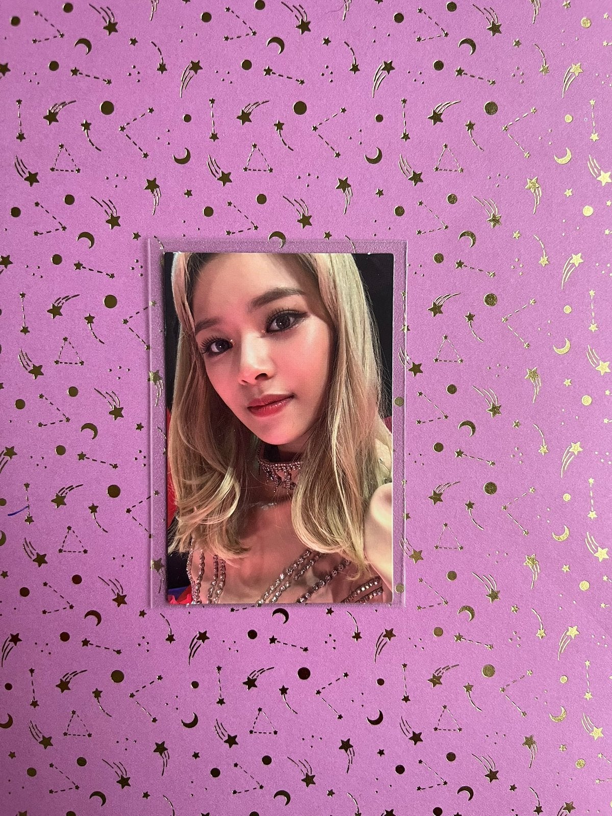 Twice Jeongyeon Eyes Wide Open Photocard, Ophalen of Verzenden, Zo goed als nieuw, Foto of Kaart