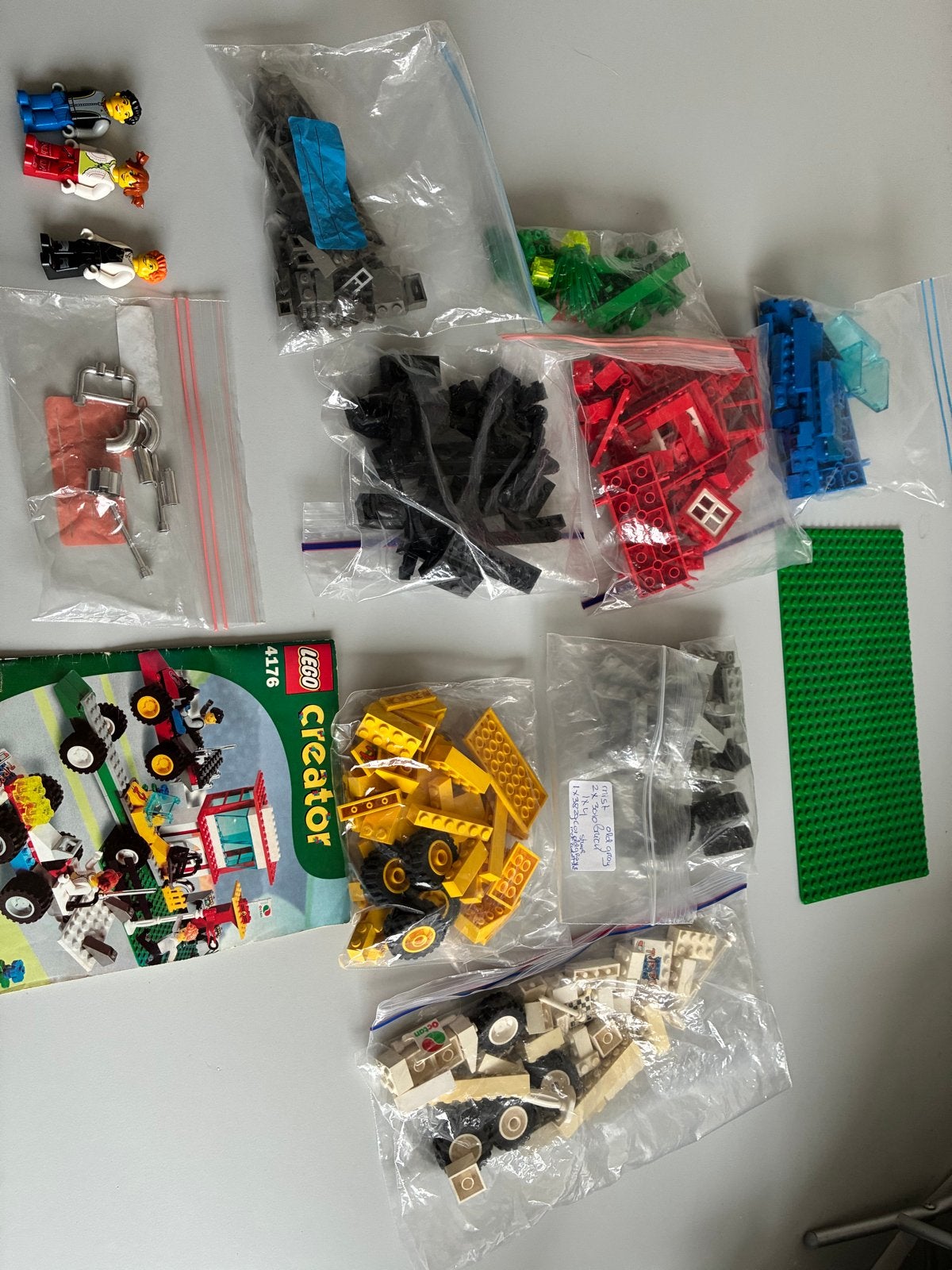 Grote partij LEGO Creator 4176 met boekje en figuren, Ophalen of Verzenden, Zo goed als nieuw, Overige merken