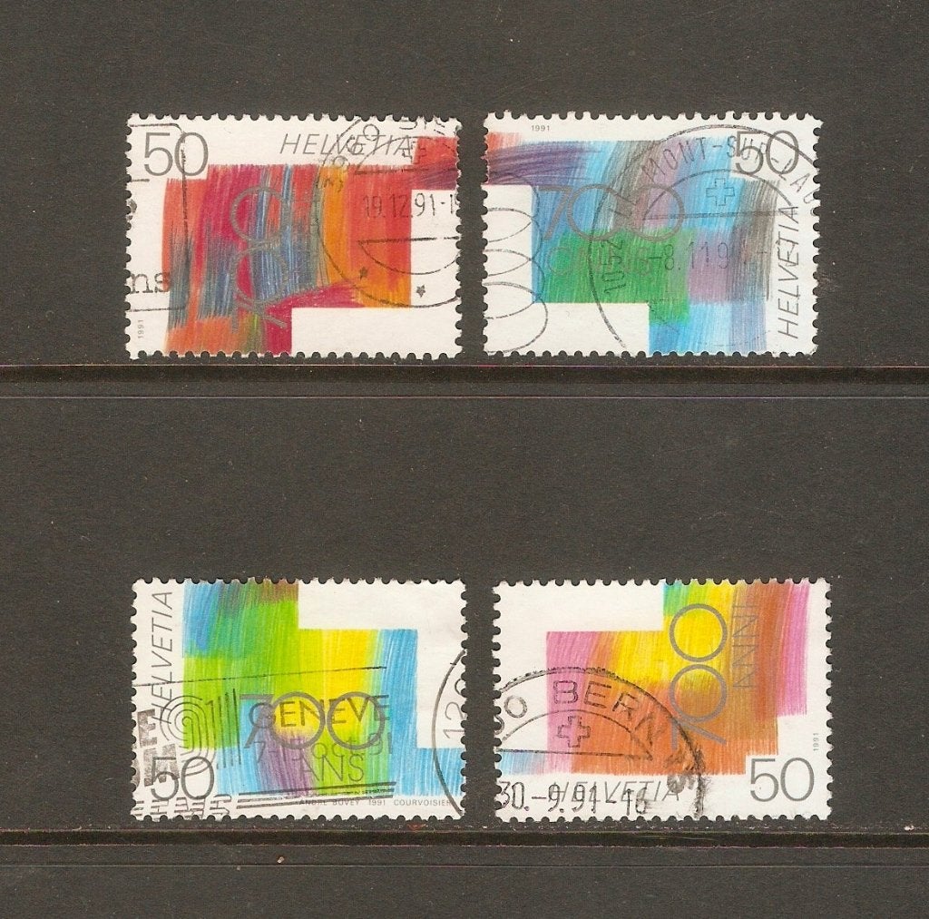 Kavel Zwitserland gestempeld, Ophalen of Verzenden, Gestempeld