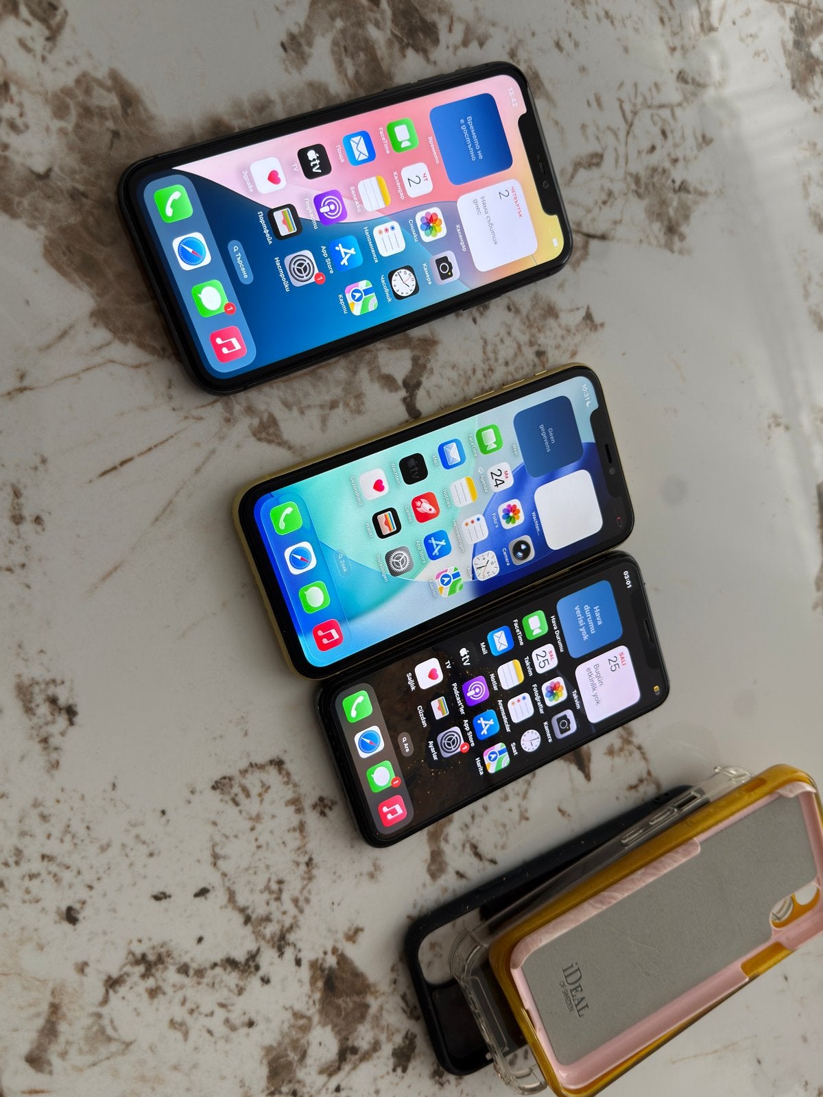 Diverse iPhones: 11 Pro, X, 11 - Verschillende kleuren en op, Ophalen of Verzenden, Gebruikt, Zonder abonnement, Zonder simlock
