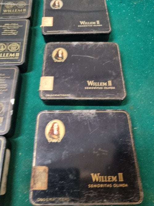 sigarenblikken willem 2, Verzamelen, Blikken, Ophalen of Verzenden