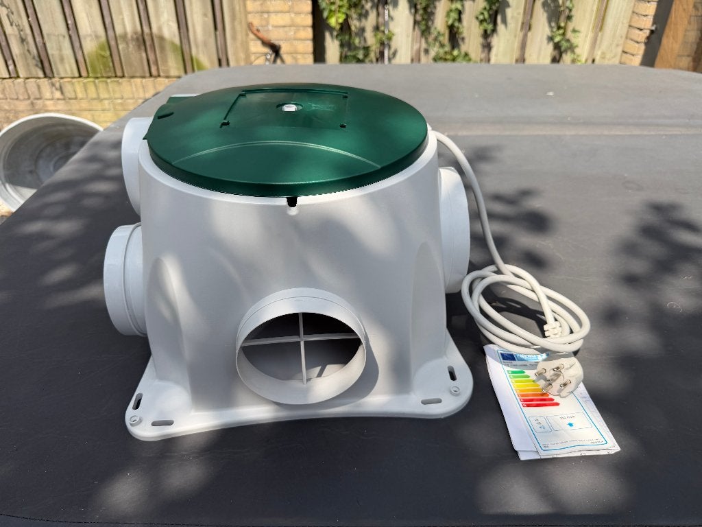 MV box mechanische ventilatie, Doe-het-zelf en Verbouw, Ophalen, Zo goed als nieuw, Afzuiger