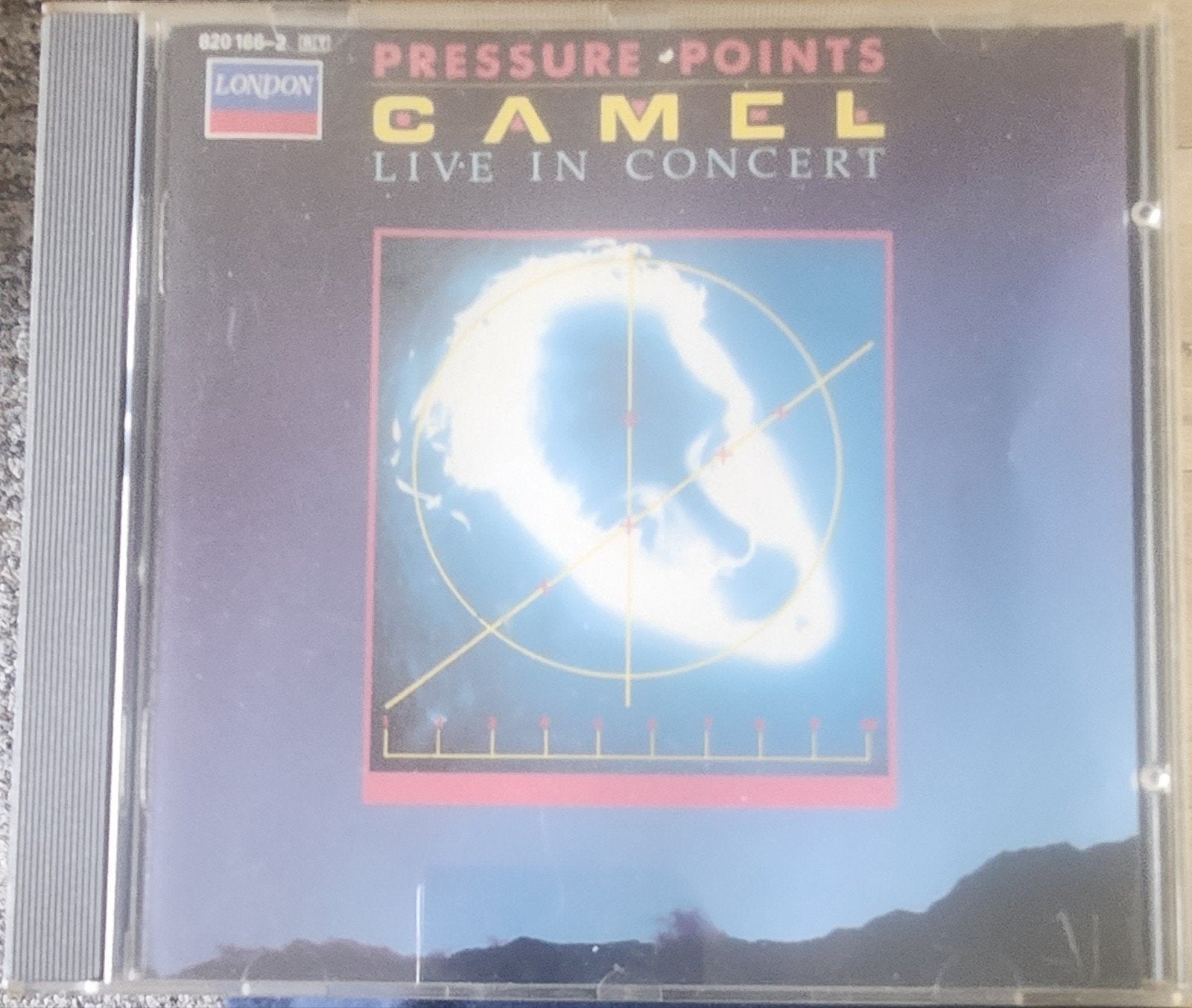 CD Camel 1987 Pressure points MOOI Made in West Germany, Cd's en Dvd's, Progressive Rock, Ophalen of Verzenden, Zo goed als nieuw