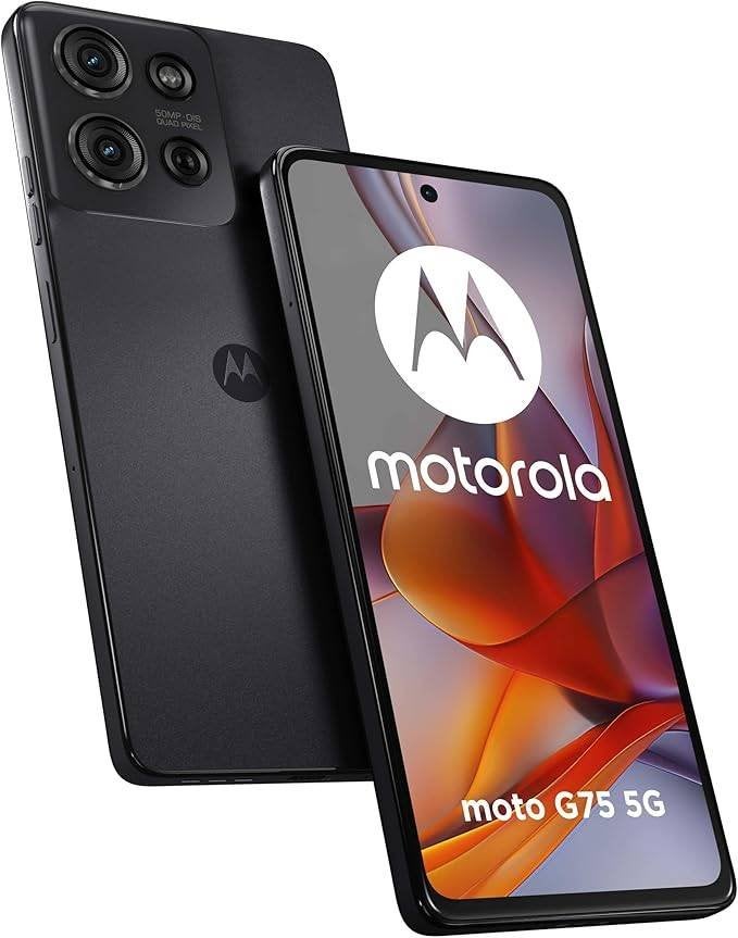 Motorola G75 5G 128GB Charcoal Grey Nieuwstaat & Garantie, Overige kleuren, Info@motorola.com, Ophalen of Verzenden, Zo goed als nieuw