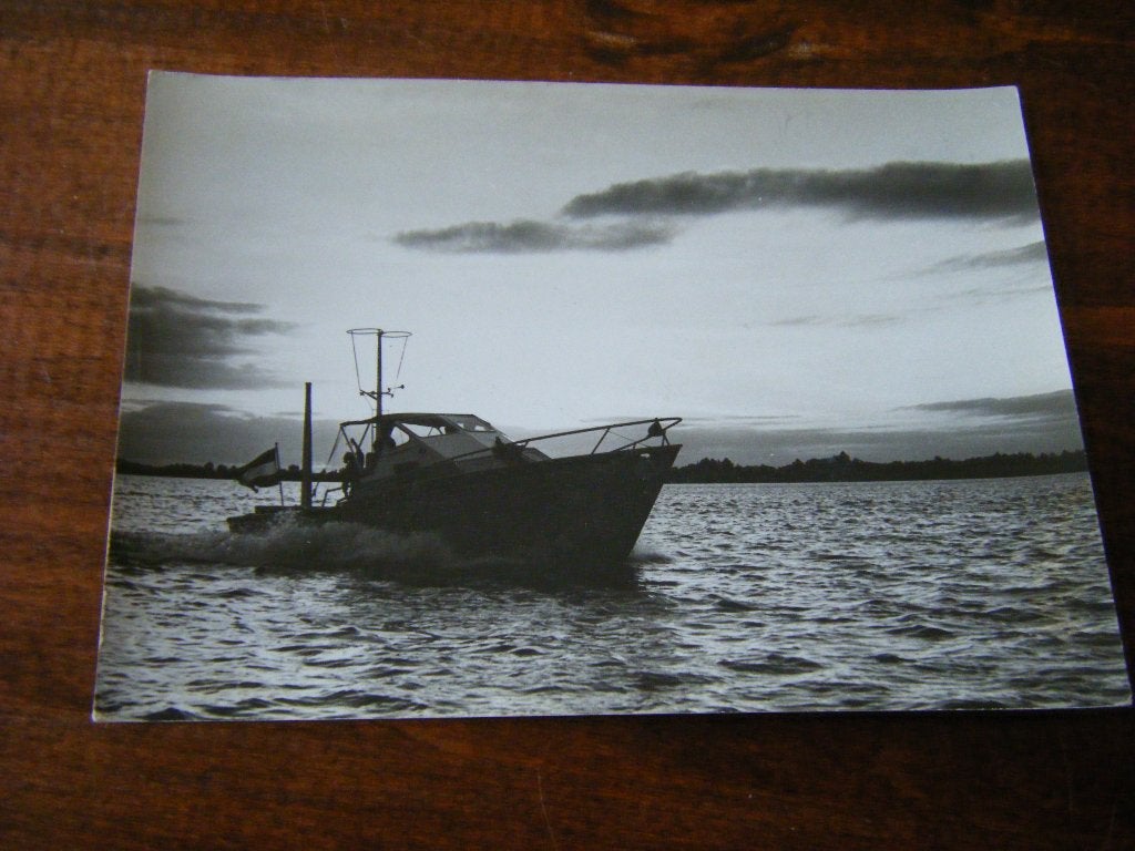 Y41 - Loosdrecht ? - Plezierboot / Schip - Mooi/Oud 4, Ophalen of Verzenden, 1960 tot 1980, Noord-Holland