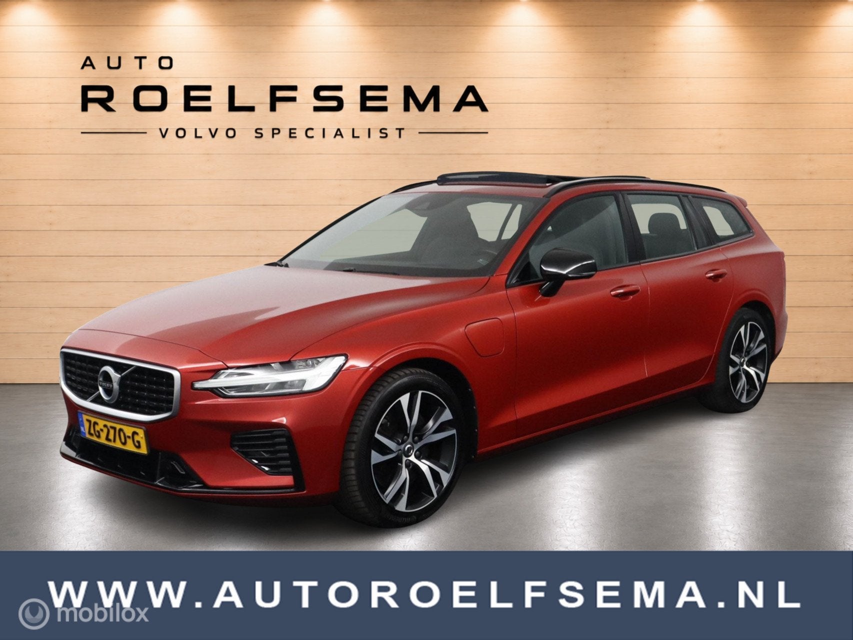 Volvo V60 2.0 T8 Twin Engine AWD R-Design |Head Up | Adaptiv, Automaat, Dealer onderhouden, Gebruikt, 1972 kg