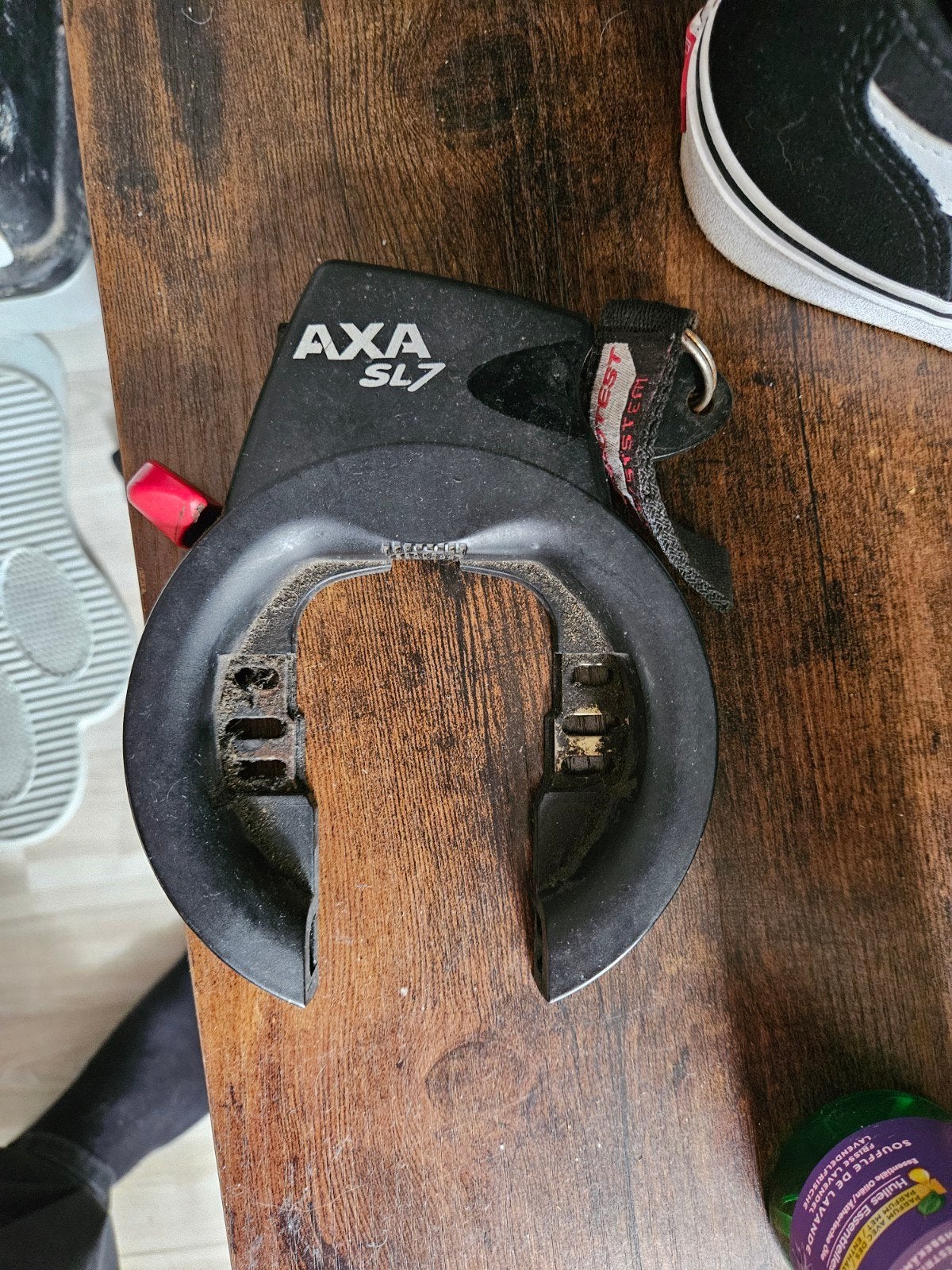 AXA SL7 fietsslot - Gebruikt maar functioneel, Ophalen of Verzenden, ., .