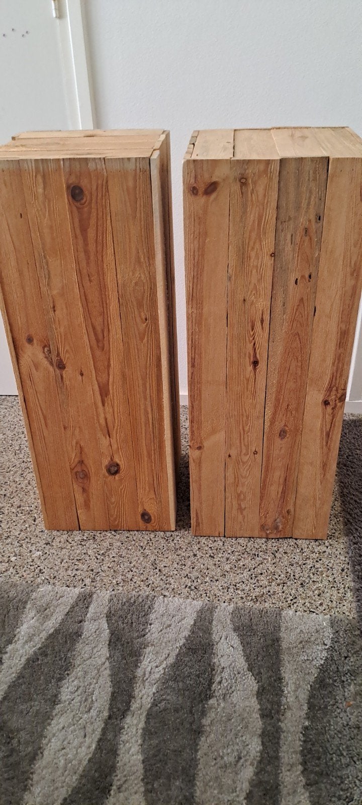 houten zuilen niet massief.heb er geen plek meer voor voor, Ophalen