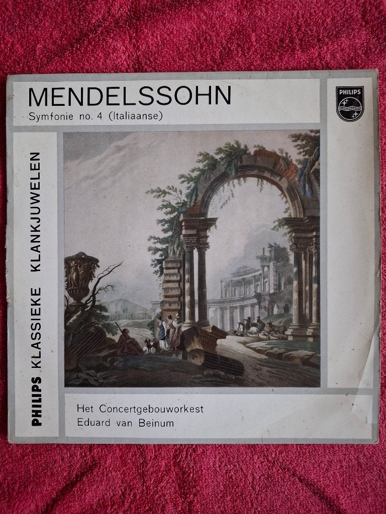 mendelssohn  symfonie no.4 vinyl record, Ophalen, LP, 10 inch, Overige componisten