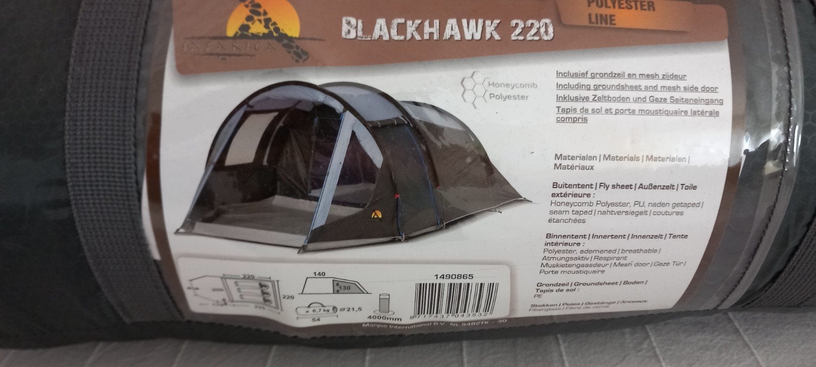 BlackHawk 22 Tent 3 pers, Ophalen of Verzenden