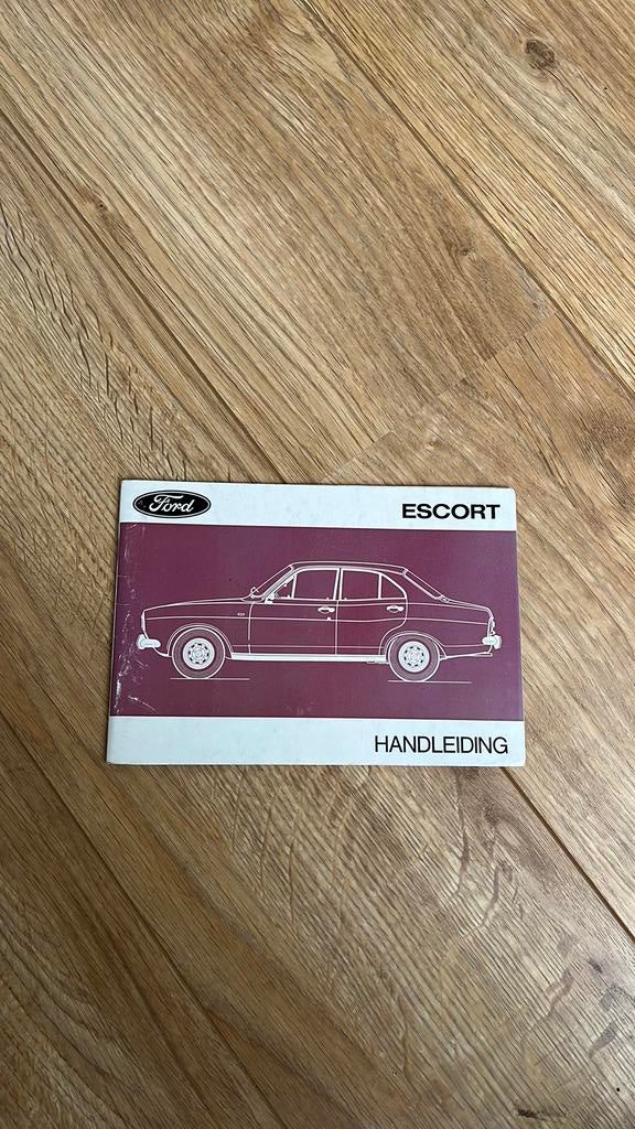 Ford Escort handleiding 1972, Ophalen of Verzenden