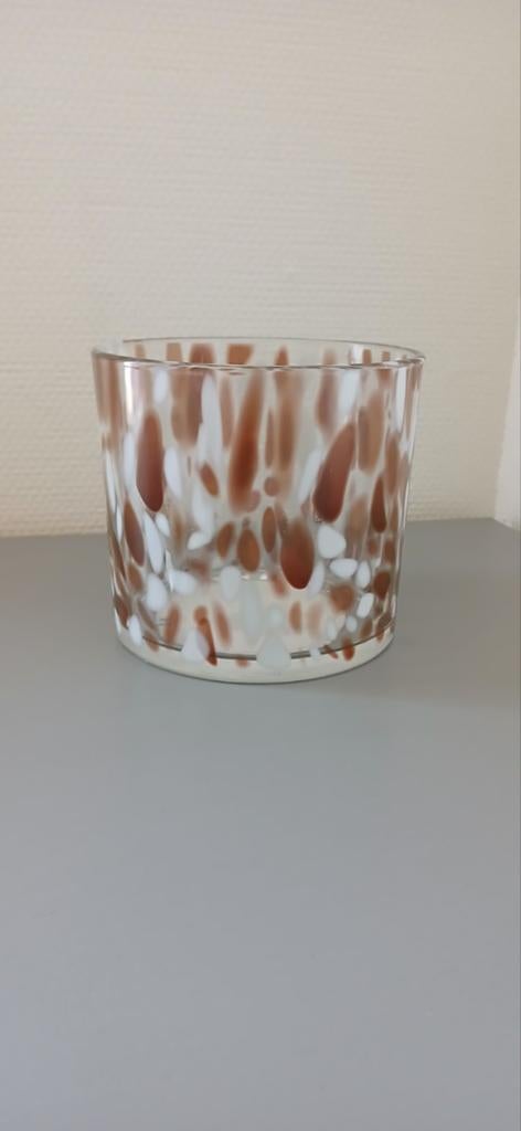MOOI GLAZEN WINDLICHT, Overige materialen, Ophalen of Verzenden, Zo goed als nieuw, Kaars
