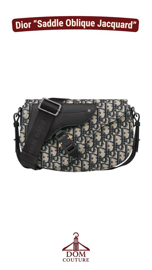 Dior Tas “Saddle Oblique Jacquard” Christan Dior Messenger, Sieraden, Tassen en Uiterlijk, Tassen | Schoudertassen, Ophalen of Verzenden