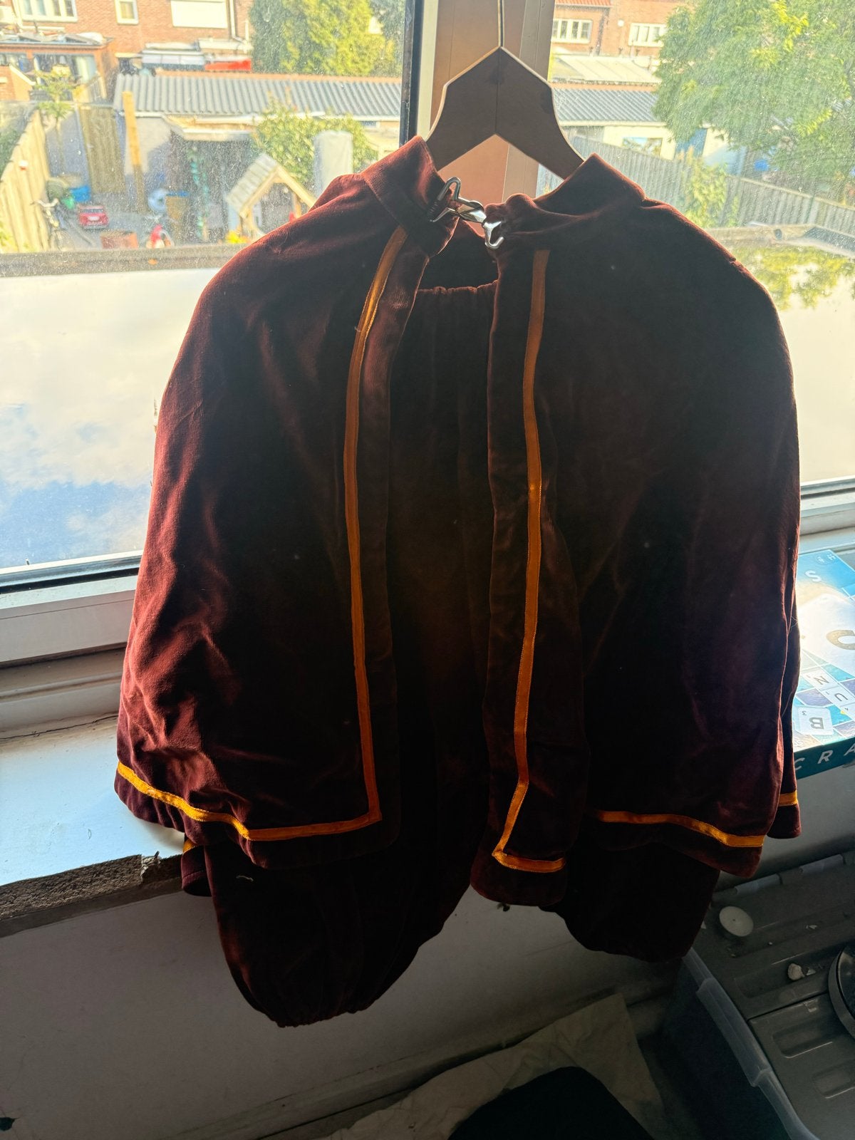Ouderwets Pietenpak -  Set met Cape en Broek, Ophalen, Gebruikt, 146 t/m 152, Jongen of Meisje