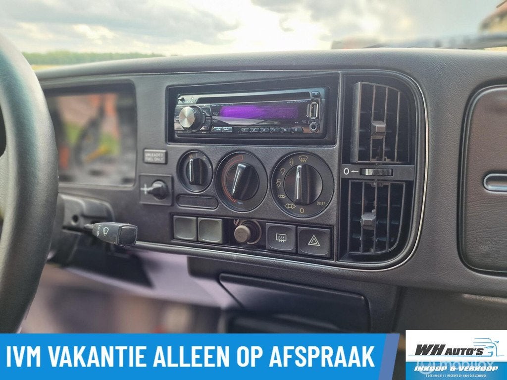 Saab 900 Cabrio 2.0i-16 Super Nette Staat! apk 14-07-2027, Auto's, Voorwielaandrijving, Gebruikt, 4 cilinders, Cabriolet