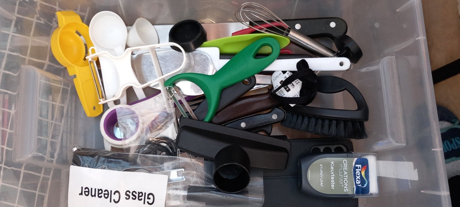 rommelmarkt spullen, Ophalen