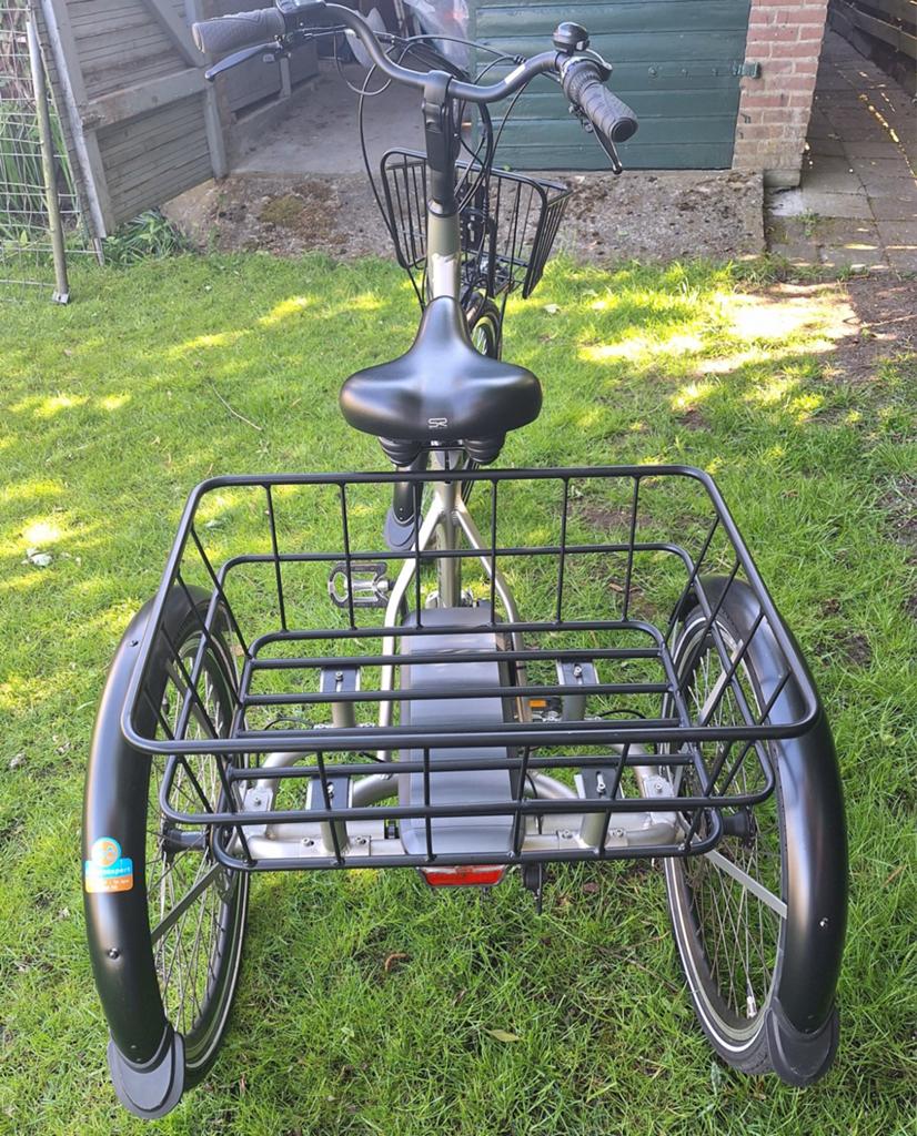 Te koop elektro Driewiel fiets.  Vogue Tri-Velo, Ophalen, Zo goed als nieuw, Schijfrem, Vogue-TRI Velo