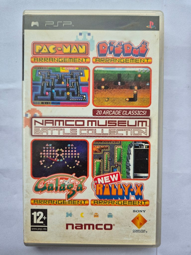 NAMCO MUSEUM battle collection, Gebruikt, 1 speler, Ophalen of Verzenden, Vanaf 3 jaar
