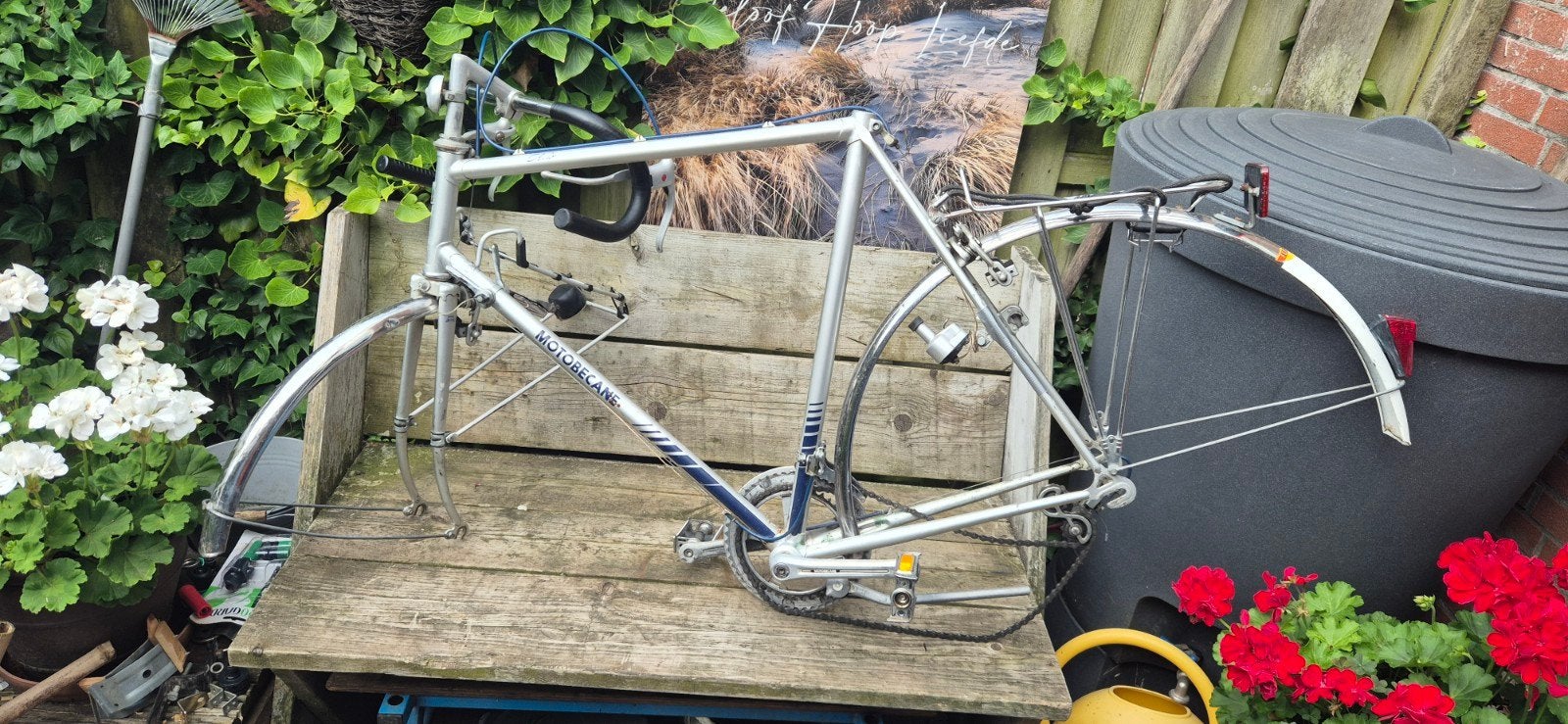 Motobecane vintage racefiets voor onderdelen, Fietsen en Brommers, Ophalen