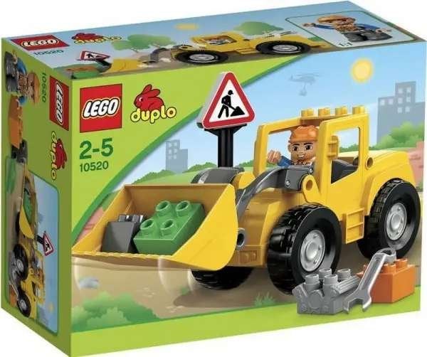 Duplo wegenbouwmachine 10520, Ophalen, Gebruikt, Compleet, Duplo