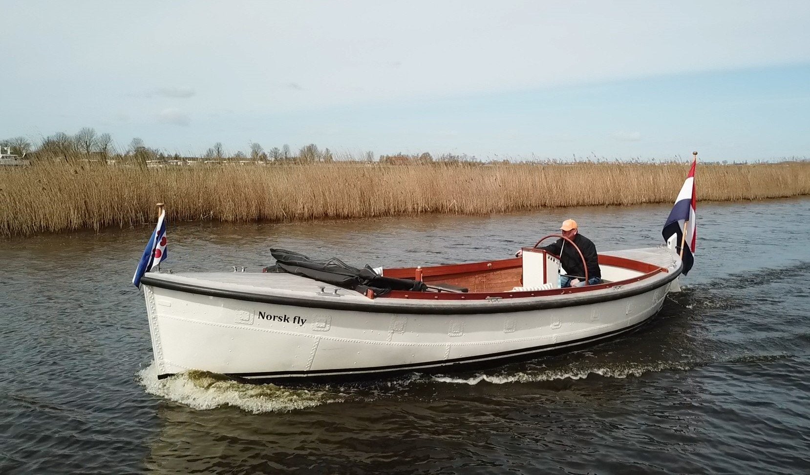 Sloep Norsk Fly, Binnenboordmotor, Diesel, Aluminium, 8 m