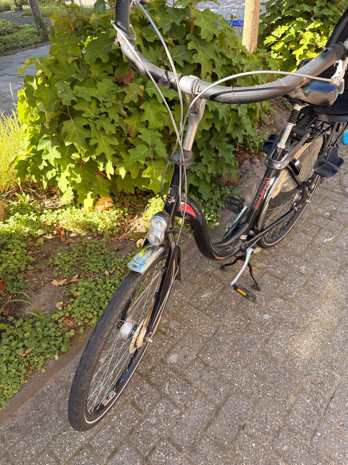 Sparta Trendy Amazone Mamafiets - Inclusief kinderzitje, Ophalen, Sparta, Velgrem, 50 tot 53 cm