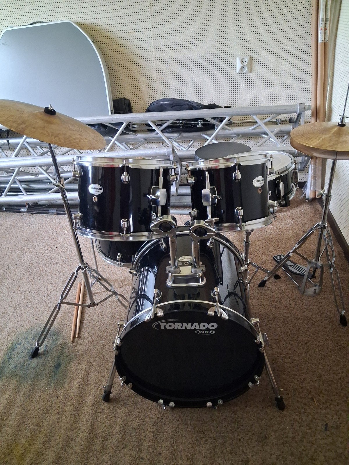 Heel gaaf MapeX tornado drumstel !!!!!, Ophalen of Verzenden, Overige merken