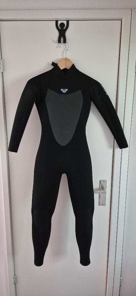 Wetsuite Roxy 4:3 maat 12G Dames / Meisje – Back Zip, Watersport en Boten, Watersportkleding, Ophalen, Wetsuit, Roxy, Kind