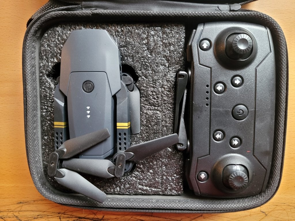 Drone  met Camera 4K, Audio, Tv en Foto, Drones, Zo goed als nieuw, Standaard kwaliteit, Minder dan 250 gram, Speelgoeddrone