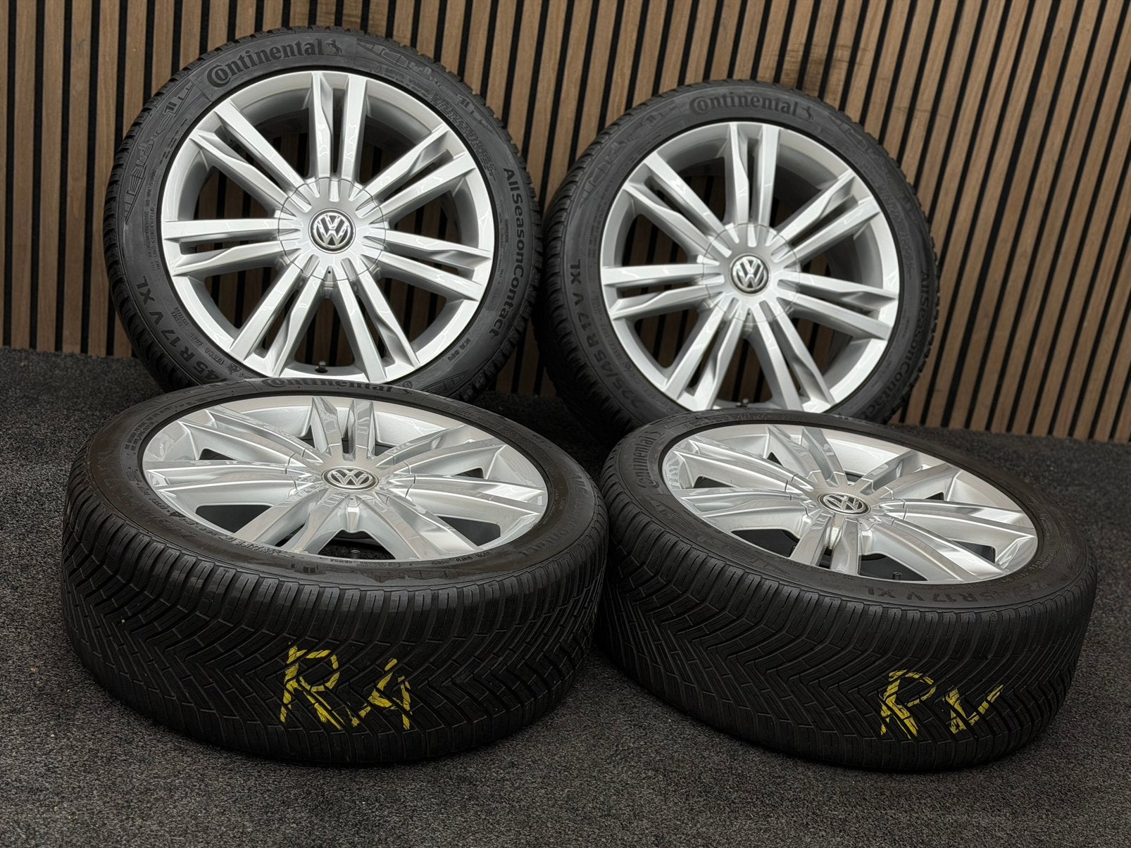 Originele 17 inch VW Golf 7 Geneva 5x112 ET49 All Season, Ophalen, ., Banden en Velgen, 17 inch