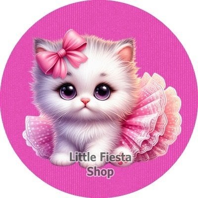 lf1232 luxe icing kitten 19cm ook in cupcake maat eetbaar, Ophalen of Verzenden, Nieuw, Taarten, Versiering