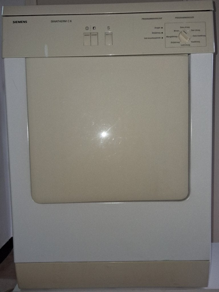 Wasdroger Siemens Siwatherm C6 (afvoerdroger), Ophalen, Gebruikt, Luchtafvoer, 4 tot 6 kg