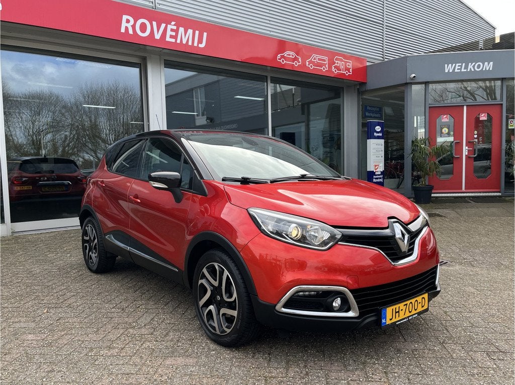Renault Captur 1.2 TCe Dynamique AUTOMAAT, Trekhaak, Camera,, Stof, Euro 6, 4 cilinders, Grijs