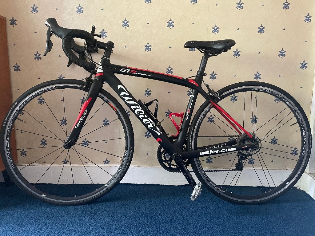 Wilier GTR Road Bike – Shimano Ultegra / Campagnolo Zonda, 28 inch, Velgrem, 47 tot 50 cm, Zo goed als nieuw