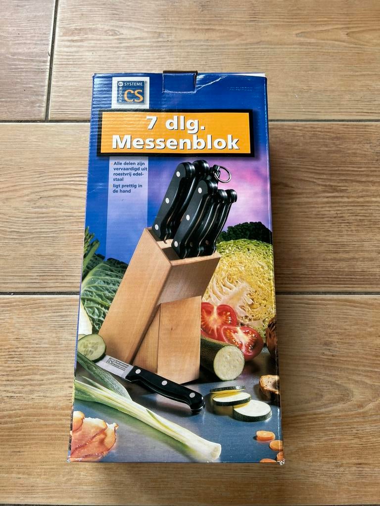 Nieuw messenblok, Ophalen of Verzenden, Zo goed als nieuw