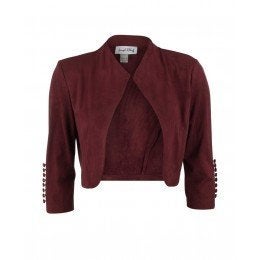 Joseph Ribkoff prachtig chique jersey bordeaux jasje 36, ., Joseph Ribkoff, Nieuw, Ophalen of Verzenden