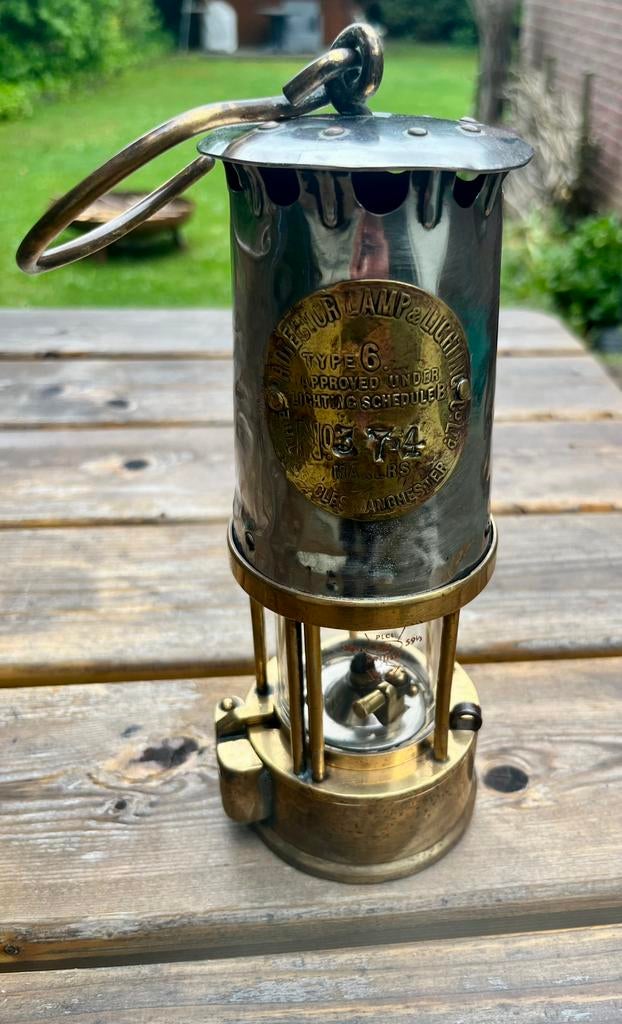 Te koop: originele Protector mijnlamp – Type 6, Ophalen of Verzenden