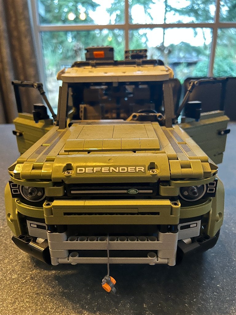42110 Landrover Defender (nieuw model), Lego Technic, Ophalen, Lego, Inclusief instructies, Zo goed als nieuw