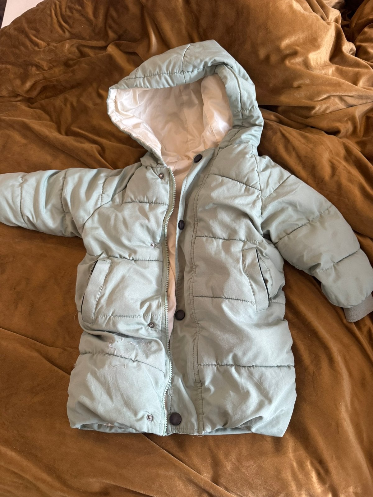 Winterjas ZARA, maat 104, Ophalen, Nieuw, Meisje, Jas