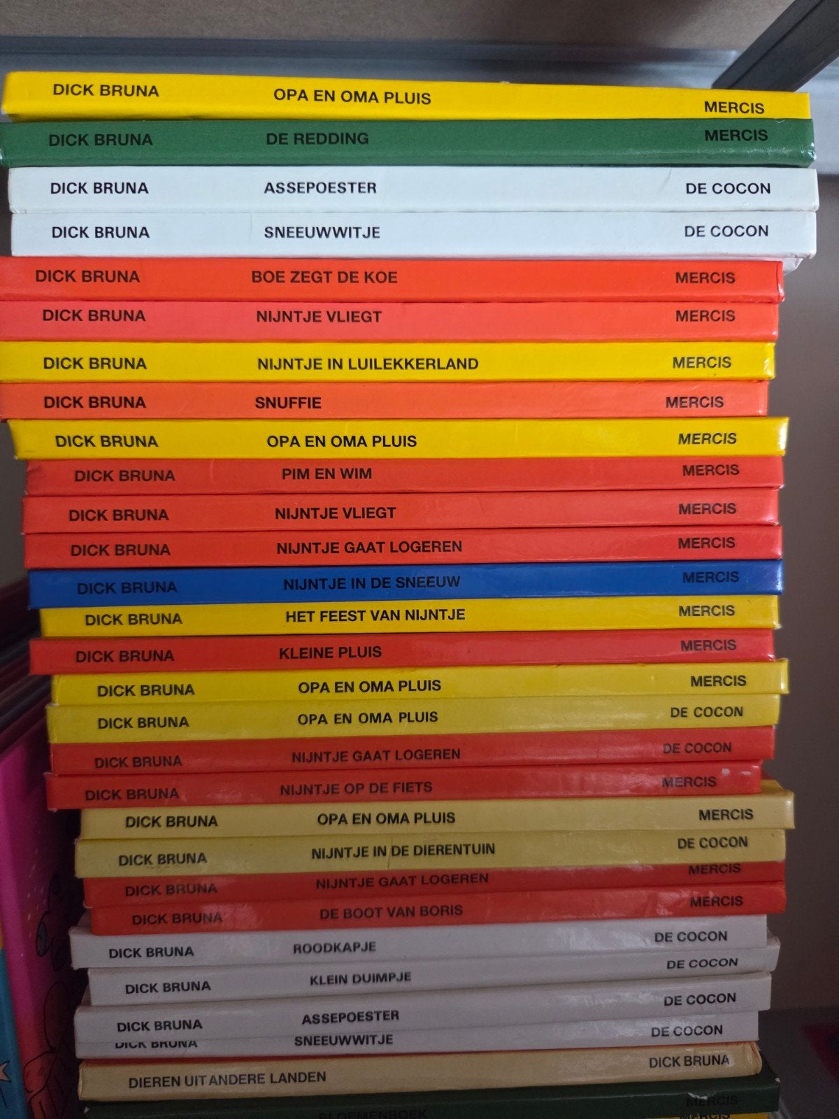 Nijntje / Dick Bruna - Verzameling vierkanten boekjes, Boeken, Ophalen of Verzenden, Gelezen