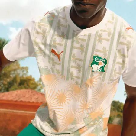 Ivoorkust 2026 wk uitshirt wit, Maat XS of kleiner, Ophalen of Verzenden, Nieuw, Shirt