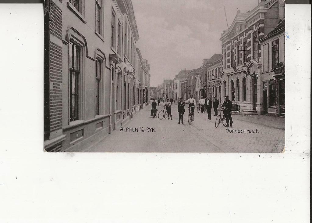 Alphen a d Rijn Dorpsstraat, Ophalen of Verzenden, Ongelopen, Zuid-Holland