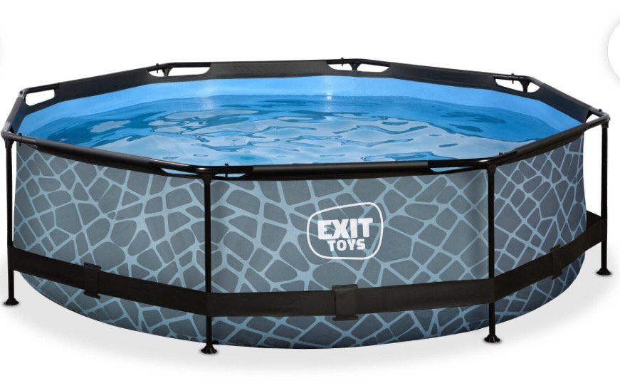Exit zwembad 300x76 liner nieuw in doos, 120 cm of meer, Rond, 300 cm of meer, Ophalen of Verzenden