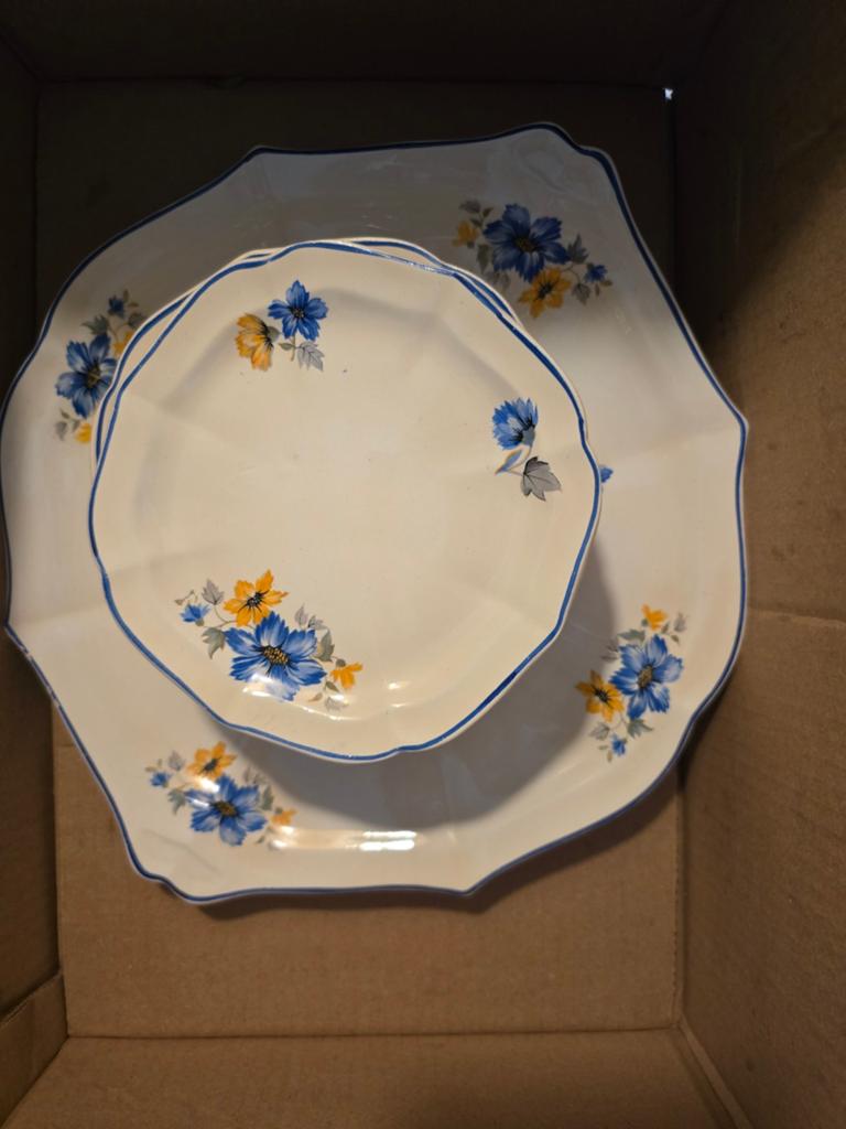 Antiek gebak servies, Antiek en Kunst, Antiek | Schalen, Ophalen