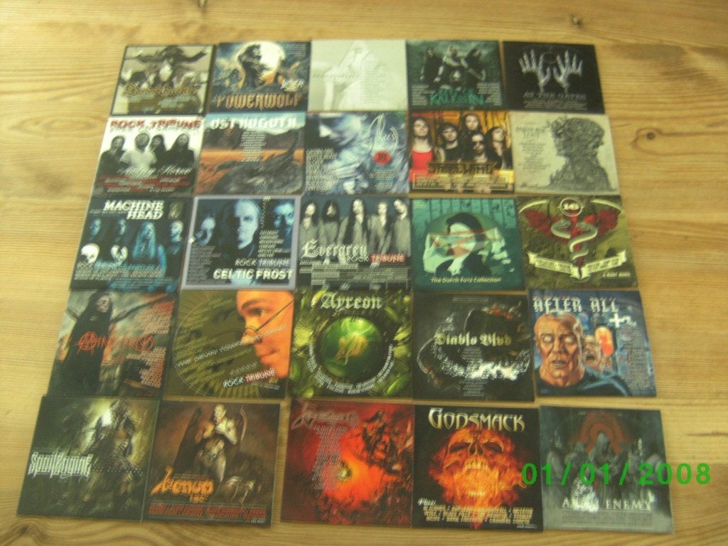 87 metal samplers  rock tribune, Ophalen of Verzenden, Gebruikt, Verzamelalbum